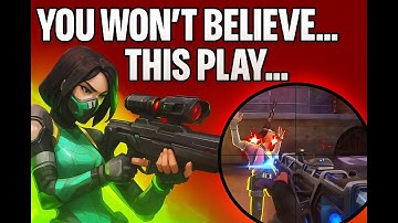 You Have NEVER Seen A Play Like this! #valorant #clip #proplayer