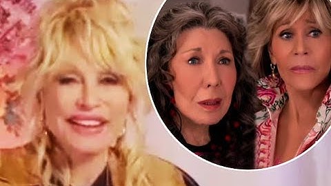 Dolly Parton confirms she WILL cameo in Grace and Frankie alongside former 9 To 5 co-stars Jane Fond