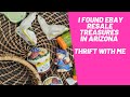 I Found Ebay Resale Treasures in Arizona - Thrift With Me