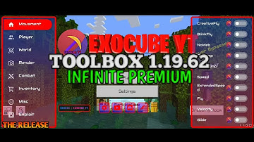 Toolbox For Minecraft 1.19.62 Infinite Time 2023  Minecraft Mod Menu   VO1D