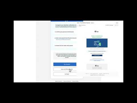 verifying your identity on an ID.ME video