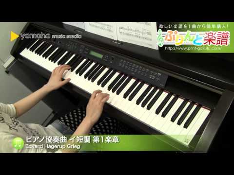 ピアノ協奏曲 イ短調 第1楽章 Edvard Hagerup Grieg