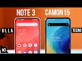 TECNO CAMON 15 PREMIER VS OLLA NOTE 3 DETAILED COMPARISON - WHICH ONE IS BETTER