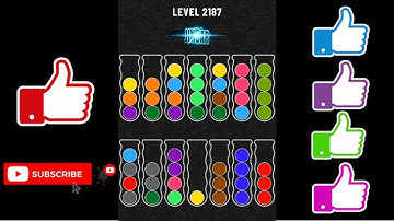 Ball Sort Puzzle Level 2187