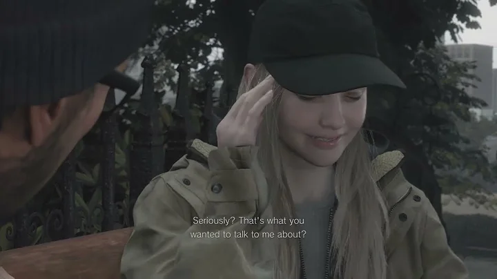 Shadows of Rose (Resident Evil Village) - Rosemary Winters Talks To Dion "K" Wilson Park Cutscene