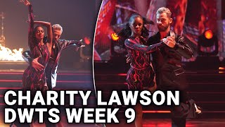 Charity Lawson \& Artem's Taylor Swift Tango - Dancing With the Stars Week 9 Performance