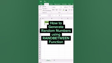 Boost Your Excel Skills: Master the RANDBETWEEN Function for Random Number Generation