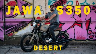 Jawa Ts 350 Desert   Restauración  Integral De Motor Y Ciclística.