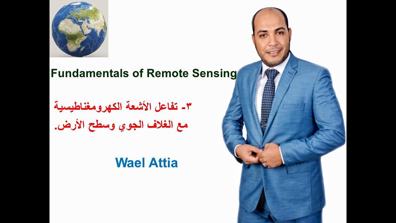 3- تفاعل الأشعة الكهرومغناطيسية مع الغلاف الجوي وسطح الأرض