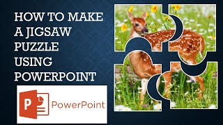 HOW TO MAKE JIGSAW PUZZLE USING POWERPOINT. TAGALOG VERSION.