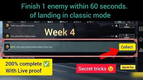 [ELITE] FINISH 1 ENEMY WITHIN 60 SECONDS OF LANDING IN CLASSIC MODE | ELIMINATE 2 ENEMIES WITHIN 60