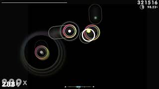 111. OSU! (SHIKI - Pure Ruby (Game Ver.)) (4.13 * Stars 96.79% ACC (S))