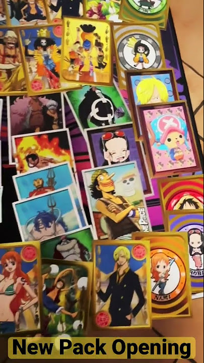 Sharing my One Piece Trading Cards collection journey. Opening of