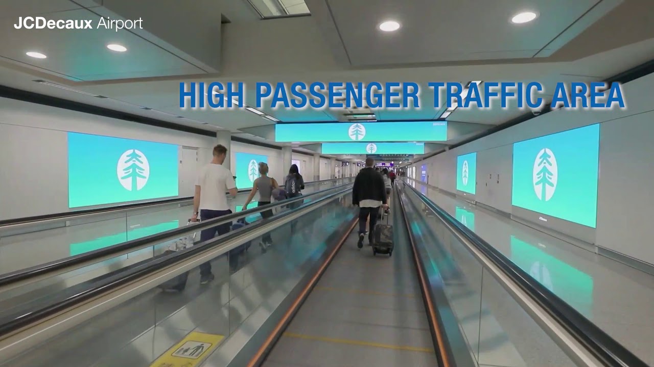 JCDecaux Airport: China Taiping Digital Gate Advertising at Hong Kong International Airport