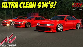 NEW & ULTRA CLEAN S14's Now In Assetto Corsa! A MUST HAVE! (Banger JP Zenki Car Pack)