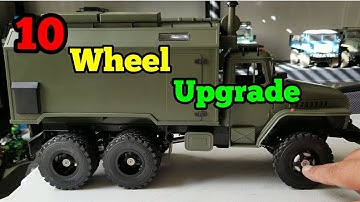 WPL 6x6 10 wheel upgrade.