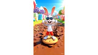 Bunny’s Sweet Adventure in Candy Land!#shorts
