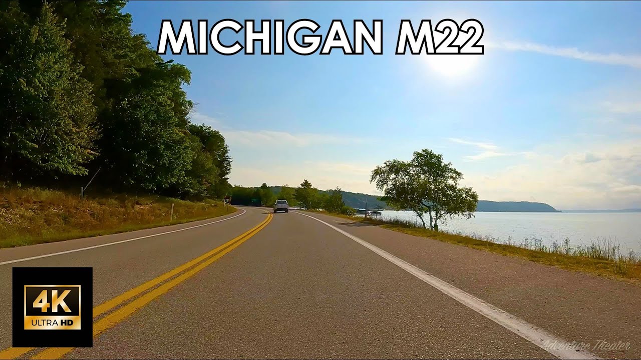 Michigan M22 - BEAUTIFUL 4K scenic drive | S11 E1