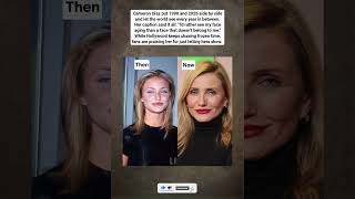 Cameron Diaz Embraces Natural Aging ✨ #camerondiaz #hollywood #shorts