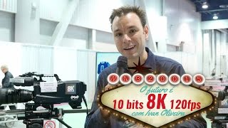 Vídeo em 8K com a NHK