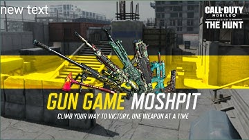 New mode gun game moshpit||cod mobile gameplay