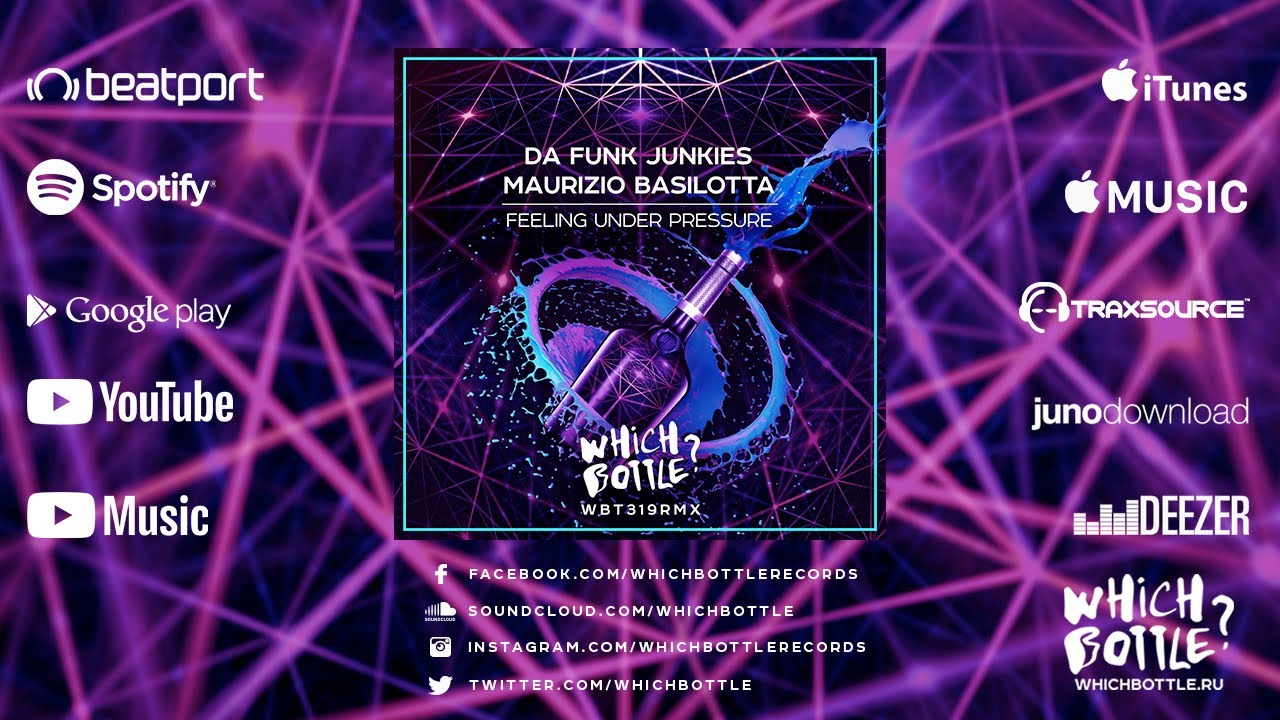 Da Funk Junkies, Maurizio Basilotta - Feeling Under Pressure (Radio Edit)
