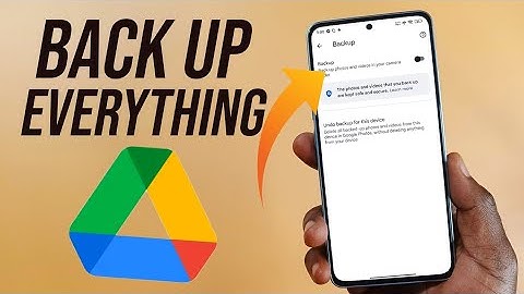 How to Backup all Your Pictures and Videos to Google Drive