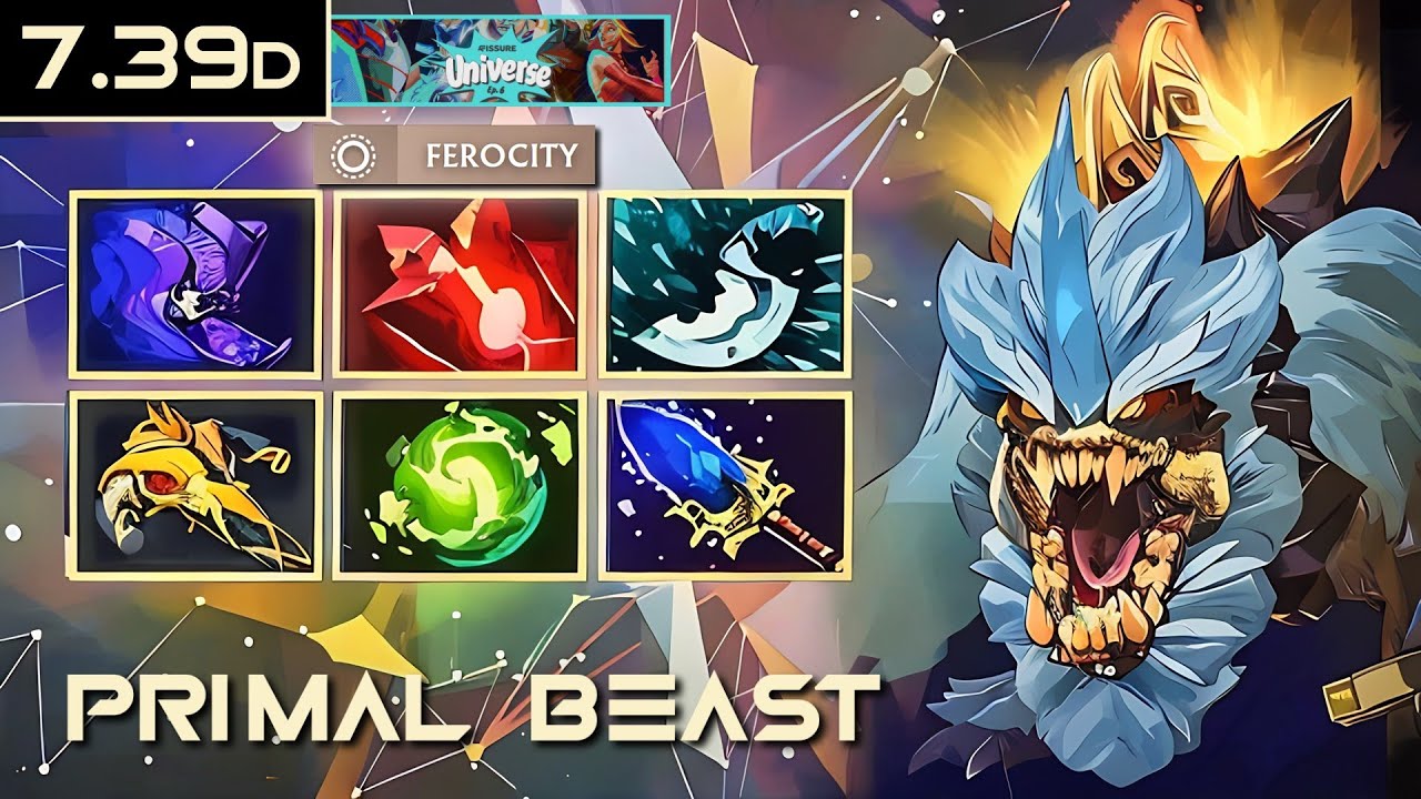 [OFFLANE] COLLAPSE PRIMAL BEAST 7.39d | FISSURE UNIVERSE EPISODE 6 | 