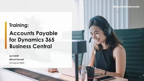 Accounts Payable for Business Central