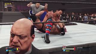 WWE 2K24 Extreme Rules Match CM Punk VS Brock Lesnar For The WWE Championship