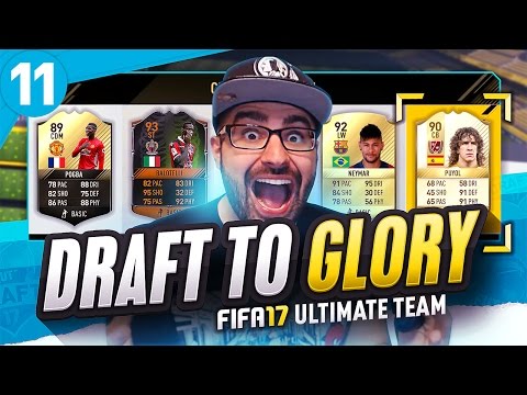 HOLY SH*T EA WHY ME! DRAFT TO GLORY FIFA 17 ULTIMATE TEAM #11