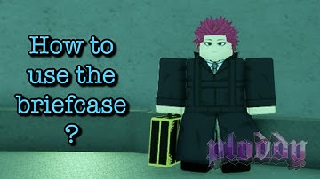 How to use the briefcase on ghouls ?