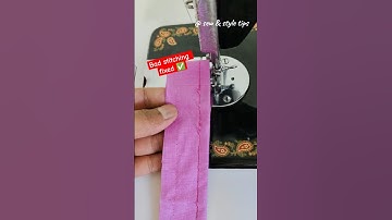 How to fix bad stitching problem 🤔 #sewingtipsandtricks #sewing #sewingmachinerepair #sewingclass