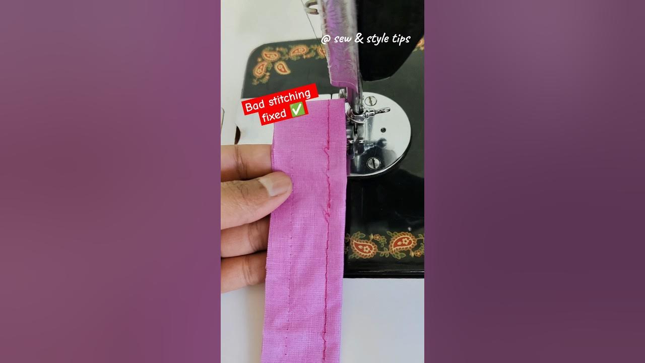 How to fix bad stitching problem π€ #sewingtipsandtricks #sewing #sewingmachinerepair #sewingclass How to fix bad stitching problem π€ #sewingtipsandtricks #sewing #sewingmachinerepair #sewingclass