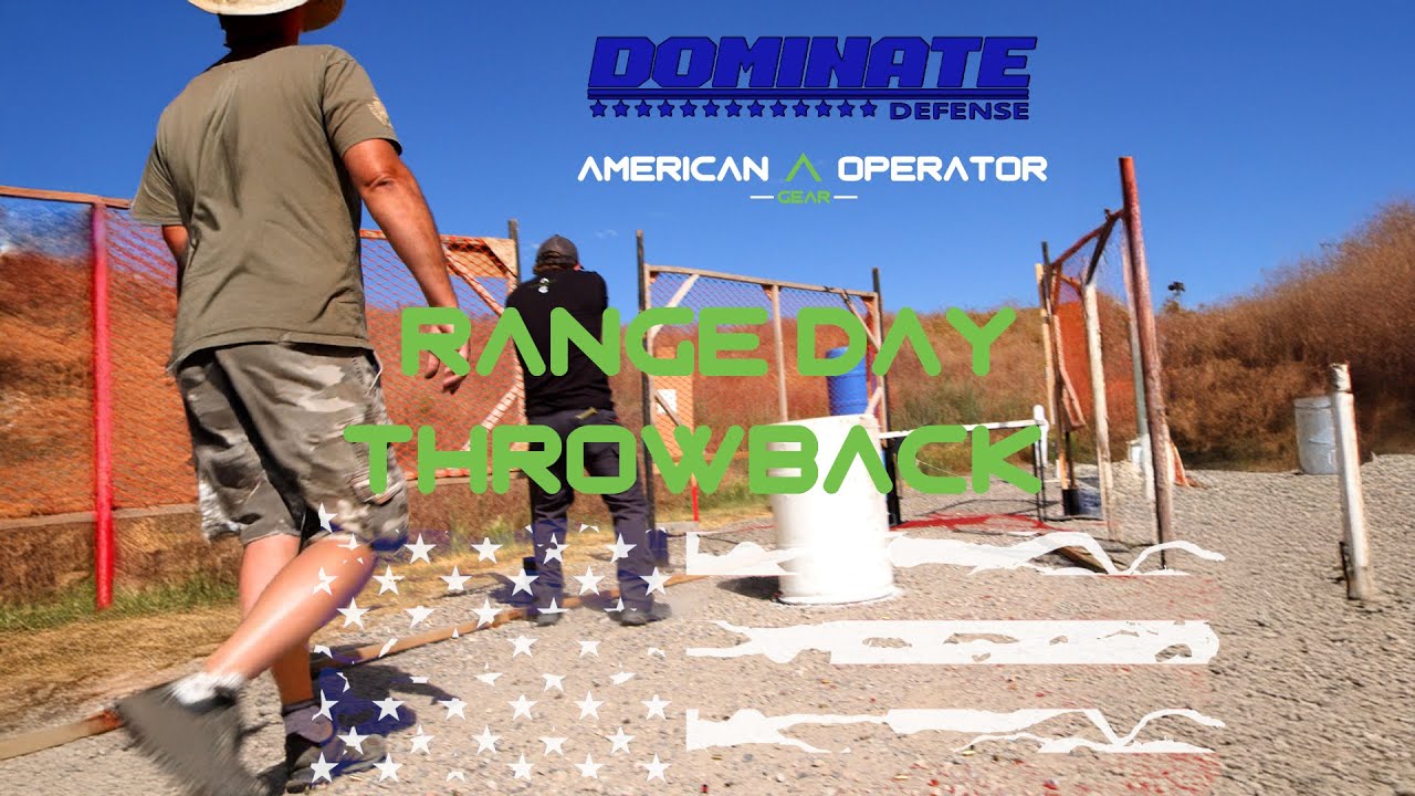 Throwback to Range Day! 🔥 Dominate Defense - American Operator Gear in Action!