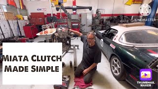 Miata Clutch Install And Special Tips. Spec Miata, MX5, Autocross, Track Car