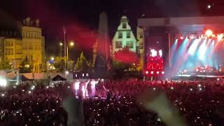 Clueso feat. SDP - Die schönsten Tage, Domplatz Erfurt, 26.08.23