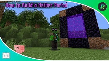 How to make a nether portal | Minecraft 1.16.5+ Java & Bedrock | Tutorial | E20