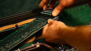 Ensoniq ESQ 1 - Garbled/Distorted Display Repair