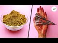 How to make perfect mehndi paste and mehndi cone at home  step by step