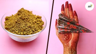 How to make perfect Mehndi paste and mehndi cone at home || Step by step screenshot 5