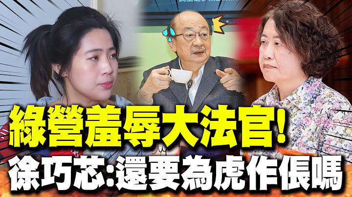 "劉靜怡事件"證明聽民進黨話才能當大法官? 徐巧芯:羞辱現任大法官!還要為虎作倀嗎?
