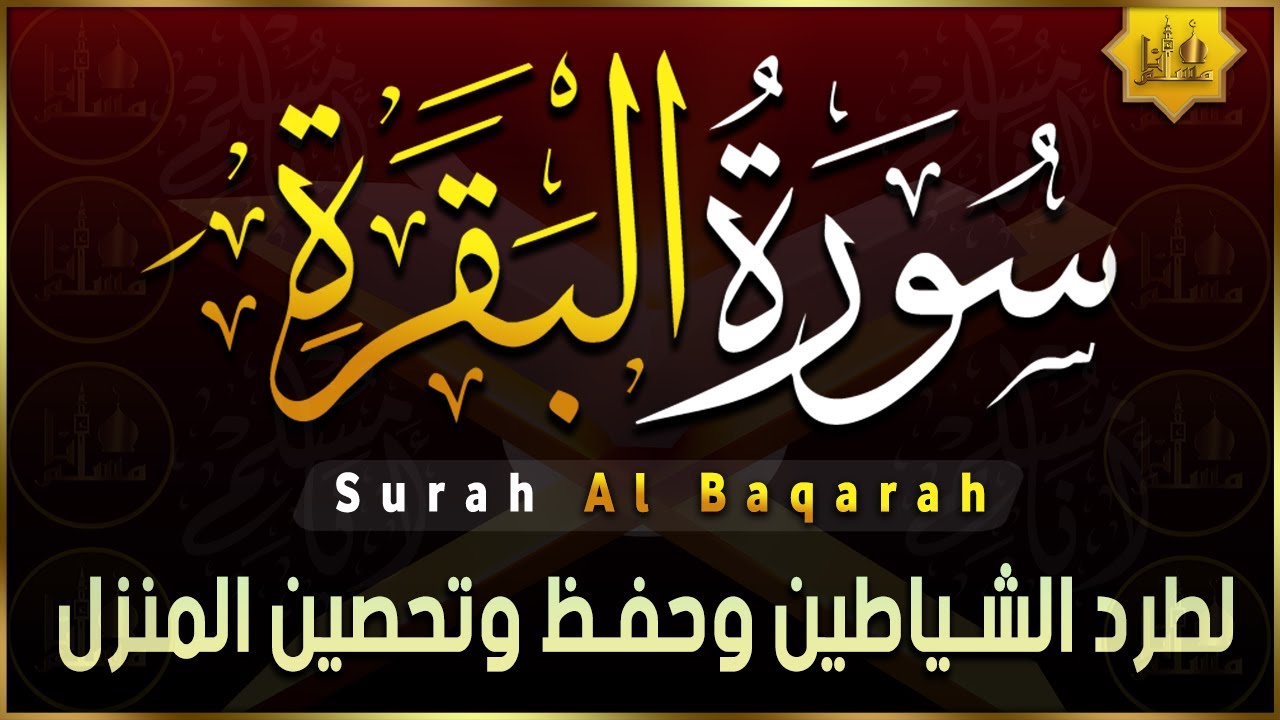 سورة البقرة ( كاملة ) للقارئ خضر رشاد Surah Al-Baqara ( Full ) by Khedr Rashad