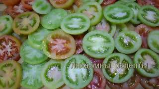 ЗЕЛЕНЫЕ ПОМИДОРЫ По Корейски I Салат из Зеленых Помидор I Korean Green Tomatoes I #214