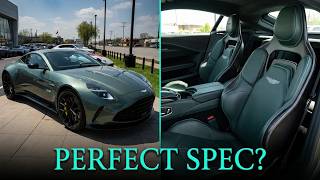 Aston Martin Vantage Chiltern Green over Forest Green and Carbon Buckets