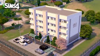 [심즈4 건축] 복도식 아파트 Sims4 Speed Build NO CC Korean Apartment