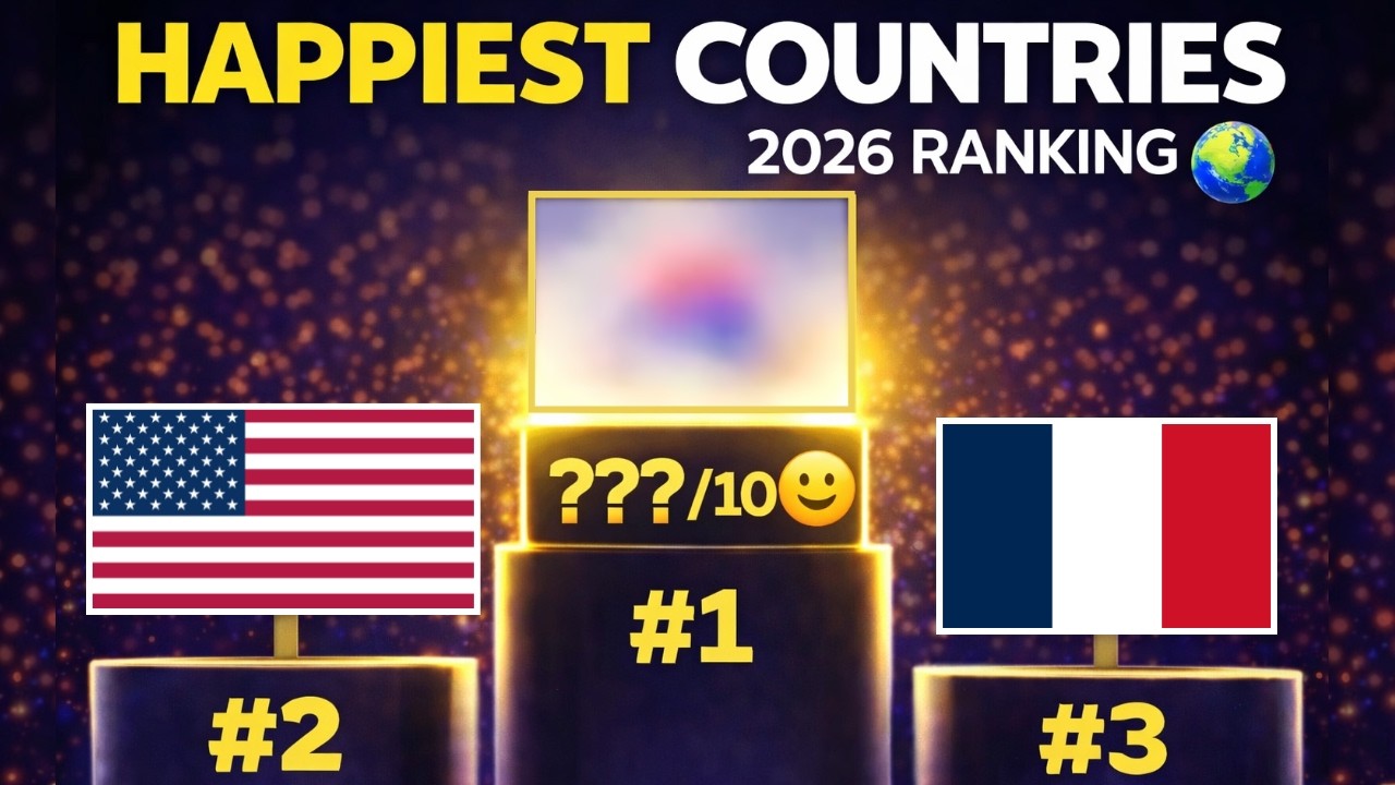 Is Your Country Really Happy ? (2026 3D Ranking)