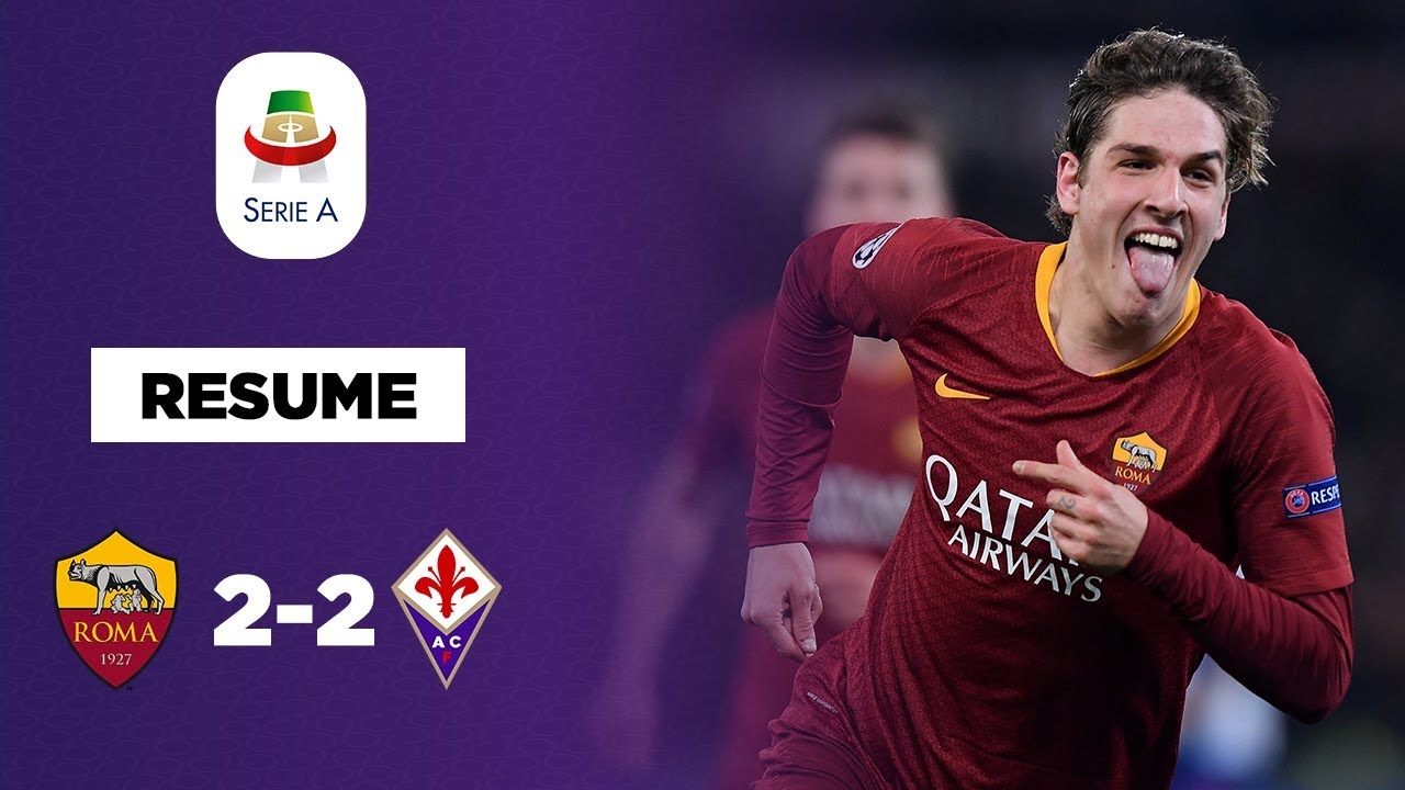 Résumé : La Roma et la Fiorentina dos à dos après un match