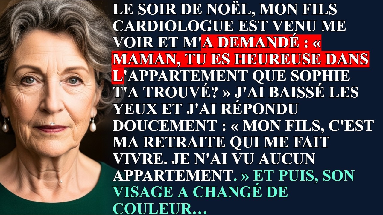 « Alors, maman, comment tu as trouvé l’appartement avec Sophie ? » Mon fils me regardait avec ce sourire distrait qu’il a depuis qu’il est cardiologue, celui de quelqu’un qui pense déjà à autre...