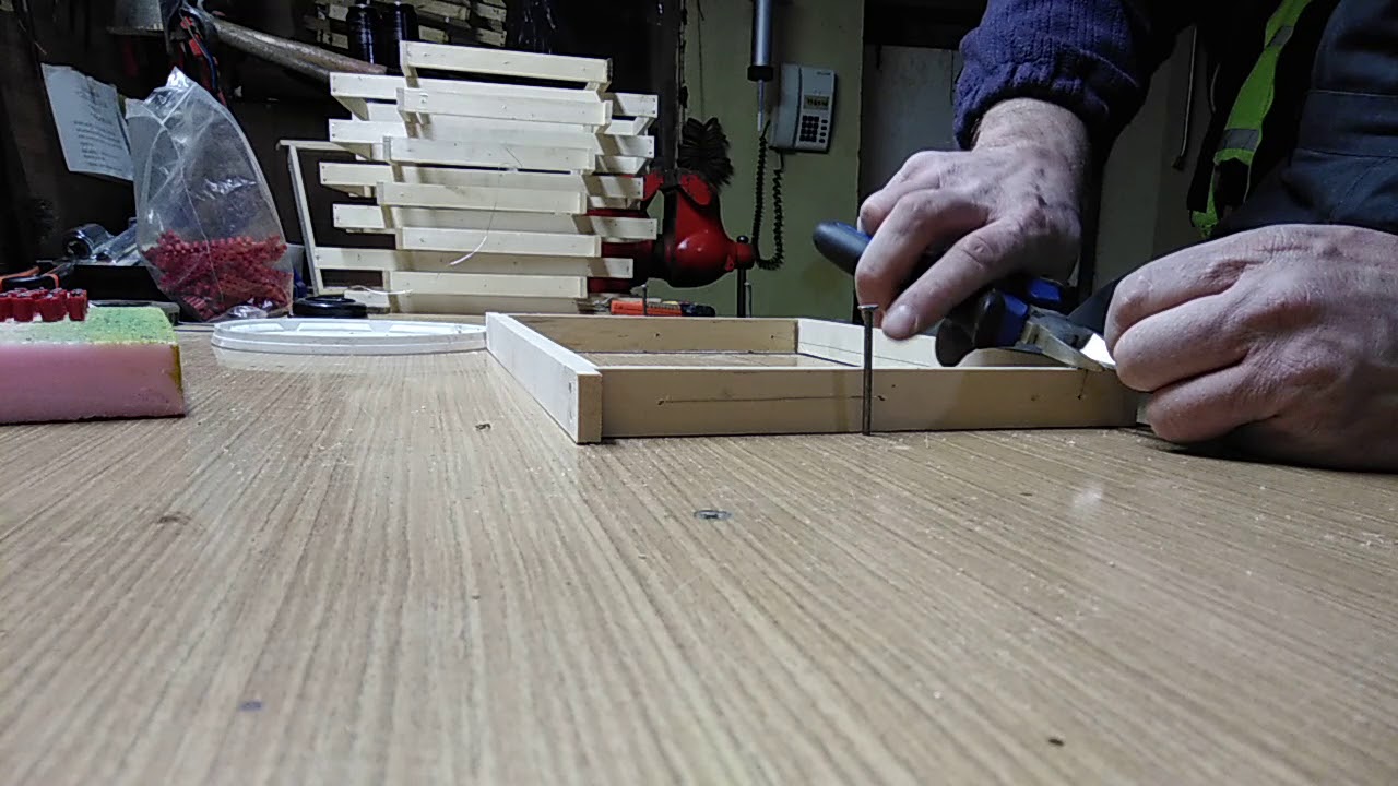 Drátkování rámků